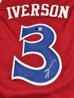 Allen Iverson    the Answer    Custom Signed Jersey - 76ers - Beckett Authenticated
