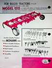 Vtg Original Farm Equipment Brochure Mohawk Chisel Plow 3 Point Lift Type