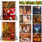 Us Merry Christmas Cloth Photo Backdrops Xmas Photography Background 5 7ft 3 5ft