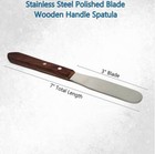 Pharmacy Spatula  Engraved Mortar And Pestle  3 Inch Stainless Steel Blade