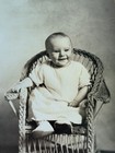 Antique 1900s Photo Of Super Cute Toddler   Baby  Adorable  Timeless  Happy Baby