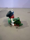 M   M Red Christmas Train Series 1 Engine With Tree Topper 3 1 2 Inches Tall