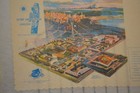 Vintage 1962 Seattle Worlds Fair Globe Dinning Room Serving Tray Fiberglass Rare