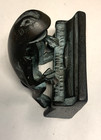 Cast Metal Bronze Sculpture Singing Frog Playing Piano Figurine Whimsical