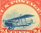 C3  24c Jenny  -  very Low  Plane - Dramatic Vignette Shift - Rare As Such   