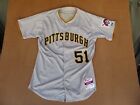 Vtg 2015  Pittsburgh Pirates Game Jersey  Player Worn  Hernandez  Size 48