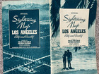 1937 Vintage Sightseeing Map  Los Angeles All-year Club Of Southern California