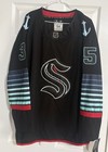 Joey Daccord Signed Custom Seattle Kraken Jersey With Jsa Coa 