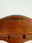 Vintage Wooden Souvenir Spoon Collector Wall Rack Display Holder Small  4 Slots