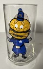 Mcdonalds 1977 Collector Series Glasses Complete Set 10 Vtg Rare Blue Grimace