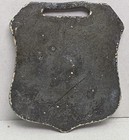 Palmerton Pa New Jersey Zinc Employee 869 Check Tag Badge Fob Stamped Horse