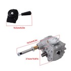 For Predator 420cc 11-16hp New Go Kar 40 Series Forward Reverse Gearbox
