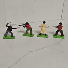 Britains Deetail Infantry Plastic Toy Soldier Figures 1971 Set Of 4