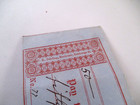 Vtg 1856 Exchange Bank Boston C k  Darling Stationer Exchange St Cancelled Check