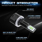 For Arctic Cat Crossfire R 8 Le 2009-2010 4x 894   893 Led Headlight Combo Bulbs