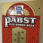 Vintage Pabst Blue Ribbon Beer Wall Thermometer Good Old-time Flavor Pbr P-760