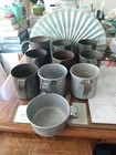 Us Indian Wars Government Issued 1880 s  Tin Cup Mug Stamped N G S M Mass  Rare