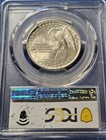 1925 Stone Mountain Commemorative Silver Half Dollar Pcgs Ms66