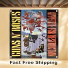 Guns N  Roses Appetite For Destruction 4 x4  Banner Album Cover Fabric Poster