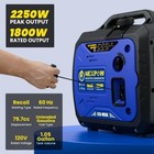 Portable Inverter Generator  2250w Super Quiet Generator With Co Alarm Ideal eco