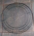 Metal Wire Wreath Form Hanger 4 Ring Frame Green 14  Lot Of 4 Christmas Wedding