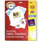 Lot Of 8 Stretchable Fabric Transfers   10 Printable Vinyl Sheets Lot 8 5  X 11 