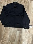 Insulated Eisenhower Front Zip Jacket - Black  Size M