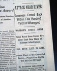 Battle Of Shanghai China Imperial Japanese Army Attack  roc  1937 Old Newspaper