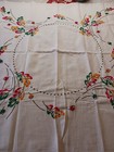 Vintage Linen Lot  Tablecloth  Bedroom Set  Oven Gloves