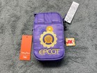 New Disney Figment Lug Crossbody Bag Epcot Purple Skeeter Parks Embroidered