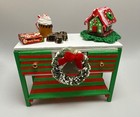 Artisan Made Dollhouse Miniature Gingerbread House Christmas Table 1 12 Scale