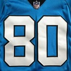 2018 Nike Nfl Game Used Worn Jersey Carolina Panthers Ian Thomas Rookie Sz  50
