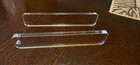 100 Pack 5  L X 1  W X 1 4  Thick Clear Acrylic Name Plate Or Keychain Blanks