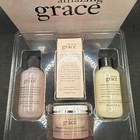 Philosophy 4 Pc Skincare Gift Set Amazing Grace     Travel Sizes