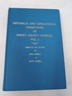 Historical   Genealogical Collections Dooly County Georgia  1973-75 3 Book Set 