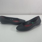 Crocs Lina 203404 Ballet Flats Women Shoes 8 Black Iconic Comfort Preppy Classic