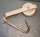 Vintage Barn meat Pulley And Hook  H l  Partette  Media  Pa   20 Inches Long