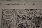 X-men The Hidden Years Issue 2 Page 16 Original Comic Art Tom Palmer John Byrne