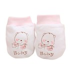Am_ Baby 2 Pairs Anti Scratch Mittens 100  Cotton Newborn Boy Girl Mitts Soft