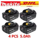 Genuine Makita 18v Battery Bl1850b Bl1860 Lxt400 5 0ah Replacement