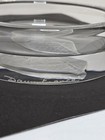 Davidoff Signed Daum France 3d Leaf Impression Crystal Cigar Ashtray 6x1 75 
