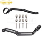 Aluminum Shock Remote Reservoir Mounts Brackets For Harley Touring Bagger 14-22