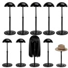 10 Pcs Adjustable Height Wig Stand - Portable Non-slip Holder For Travel   Styli