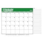 Dark Green 2026 Large Desk Calendar 19  13     Monthly Desktop Planner With Notes