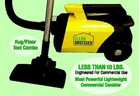Commercial Canister Vacuum     Clean Obsessed Co711- Lightweight- Powerful