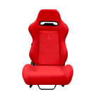 Pair L   R Tanaka Red Cloth Racing Seats Reclinable W  Sliders For Honda