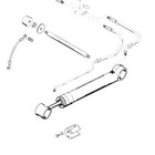 Trim Tilt Ram Cylinder Starboard For Mercruiser Bravo 98704a26 8m0132610 18-2425
