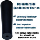 Sandblaster Nozzle Gun With Boron Carbide Tip  Long-lasting All Steel Body
