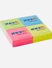Sticky Post It Notes Removable Neon 76x76 In Bright Memo Pads 100 To 7200 Sheets