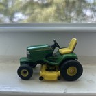 John Deere Riding Tractor With Lawn Mower Deck Ertl Quality  1 32 Scale